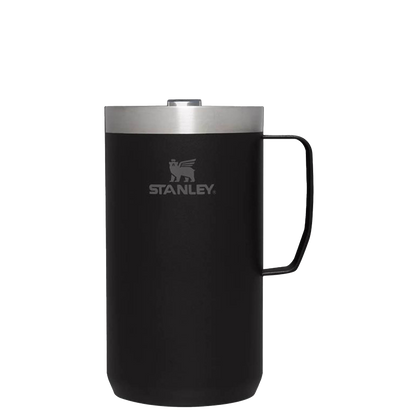 The Stanley Stay-Hot Camp Mug 24 OZ In Black