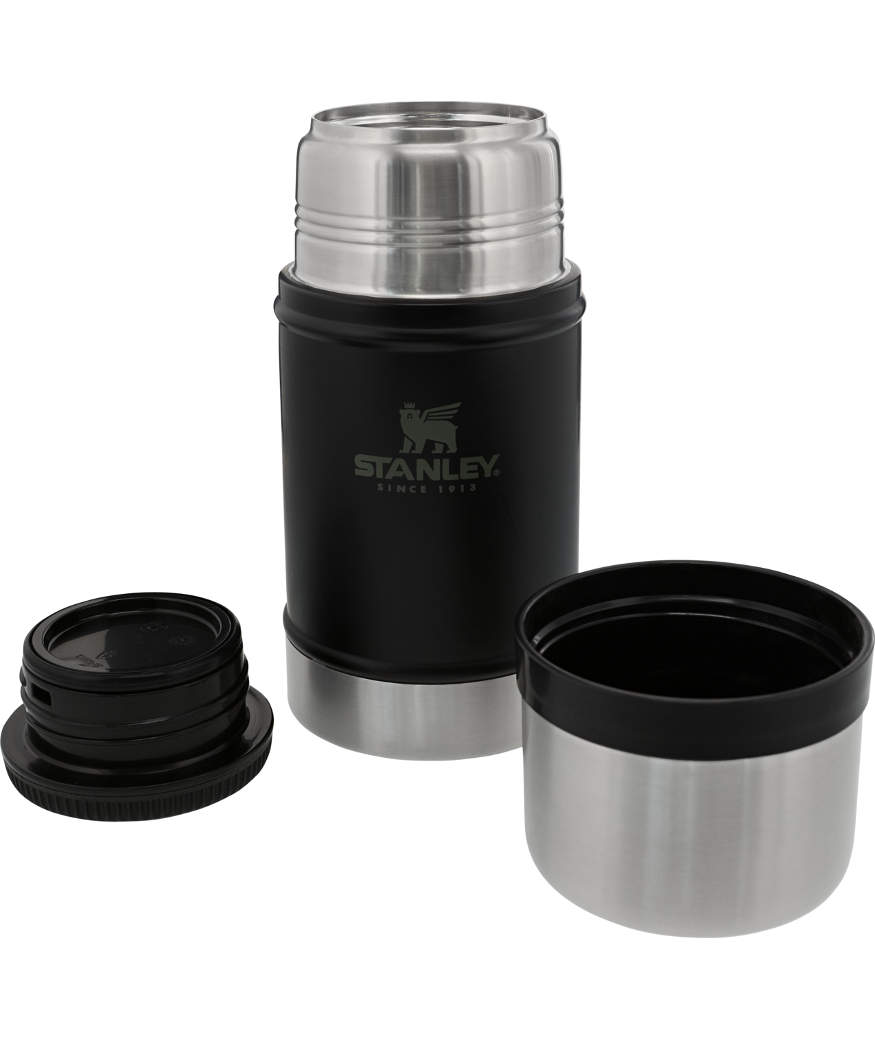 Stanley Classic Legendary Insulated and Leakproof Food jar in Matte black