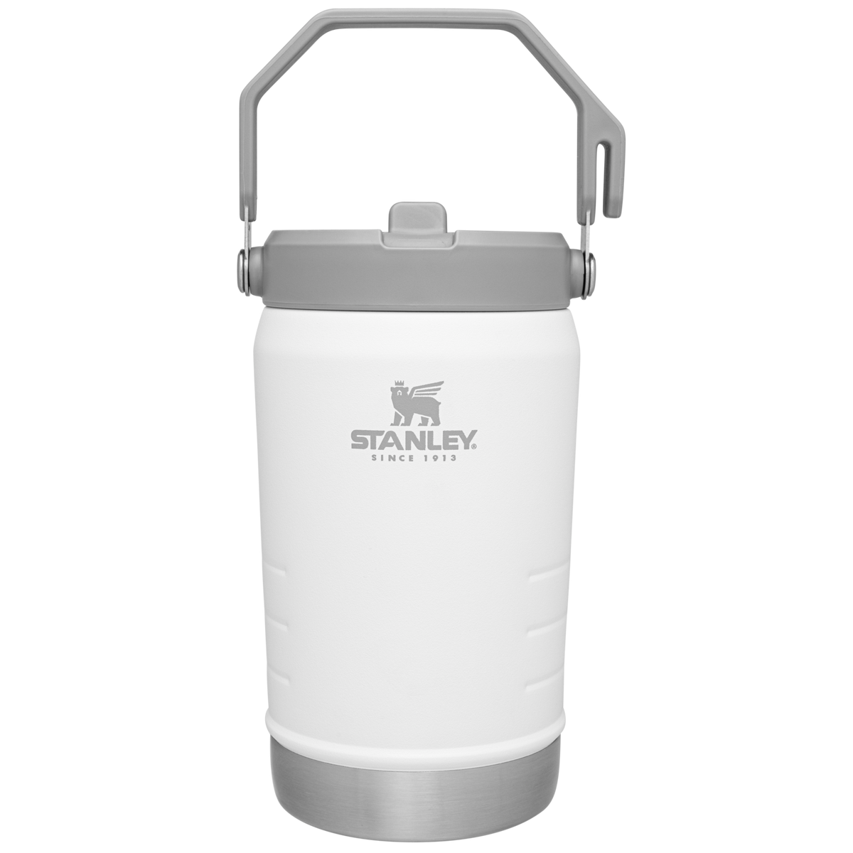 Stanley IceFlow 40 oz Stainless Steel Tumbler in Polar White with Flip Straw Lid