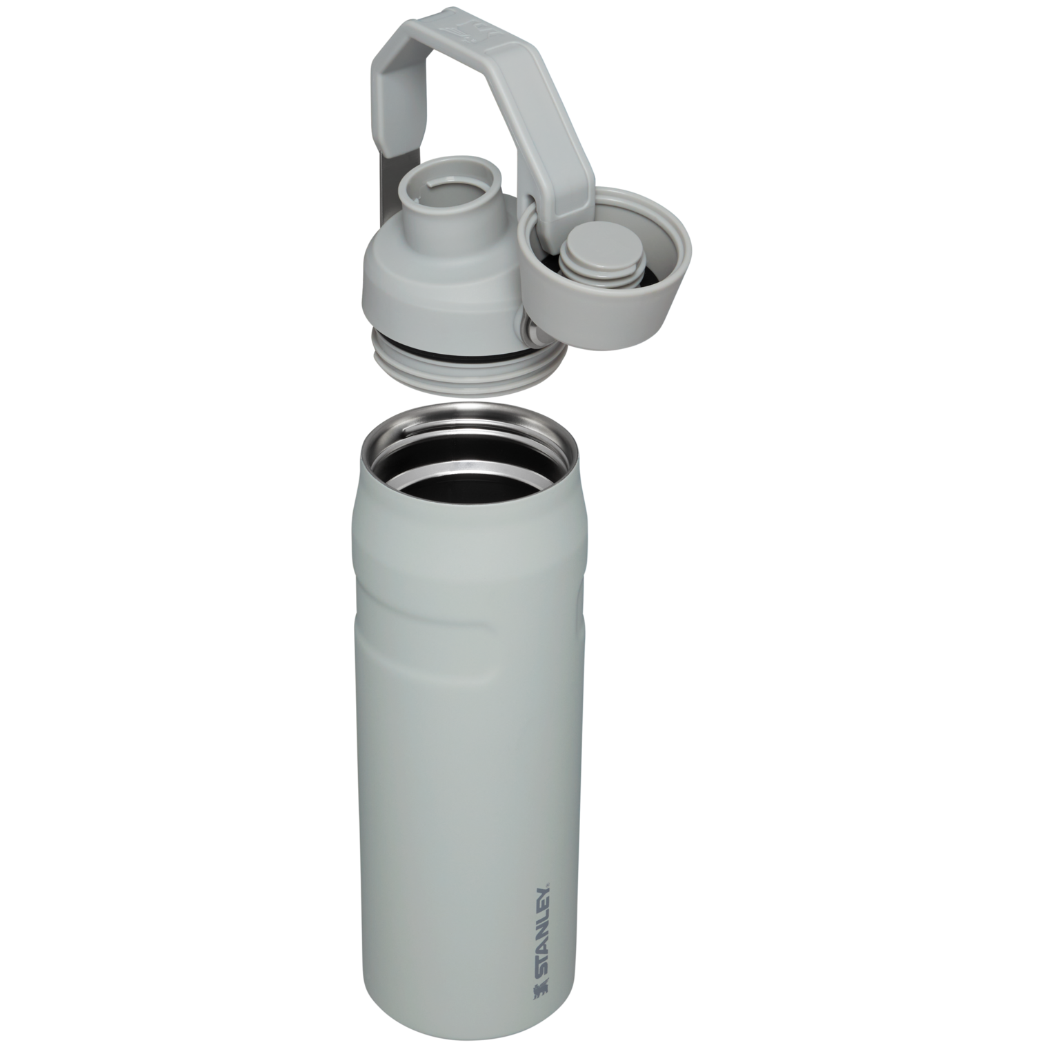 Stanley IceFlow Water Bottle with Fast Flow Lid 24 OZ In Fog Glimmer