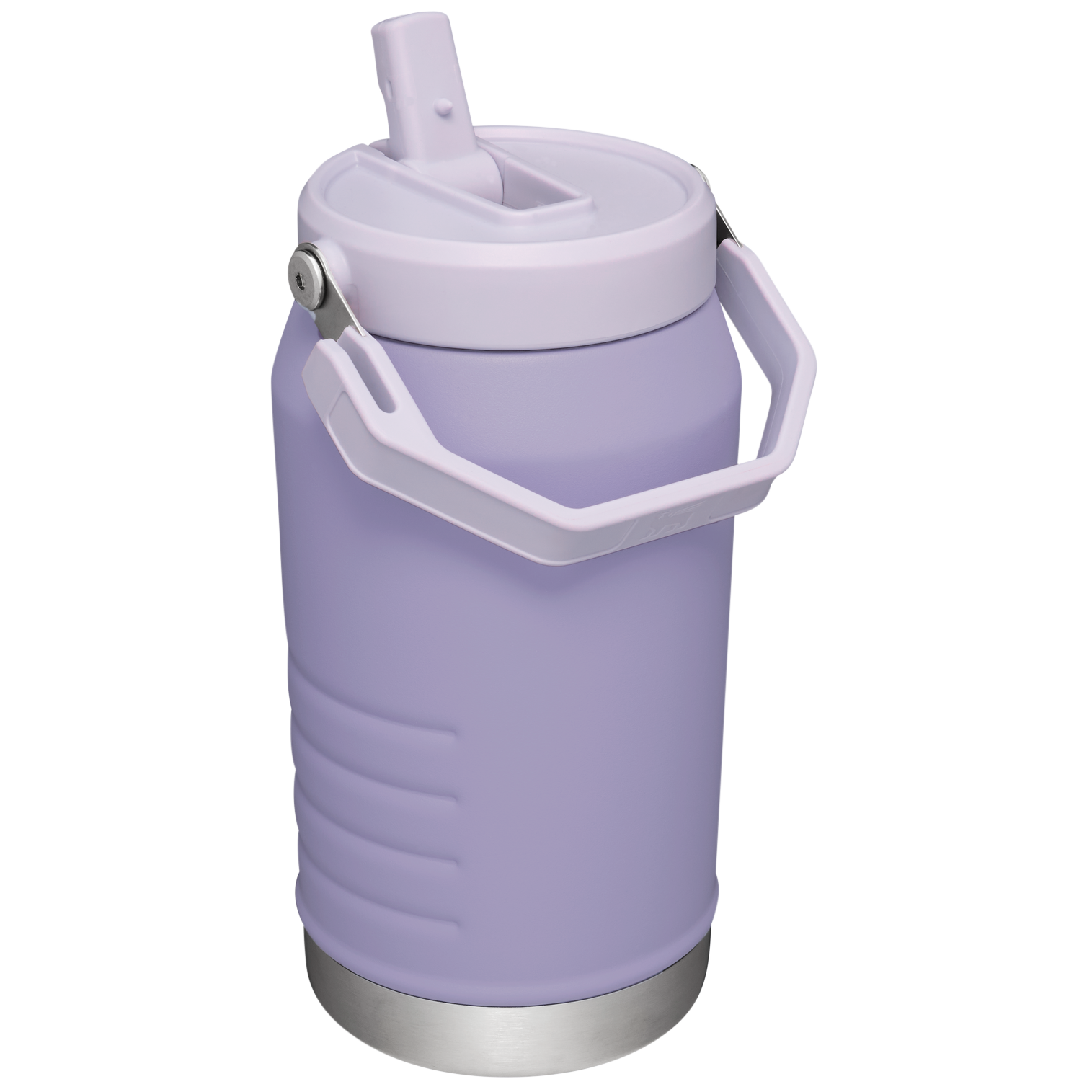 Stanley IceFlow 64 oz Stainless Steel Tumbler in Lavender with flip straw lid