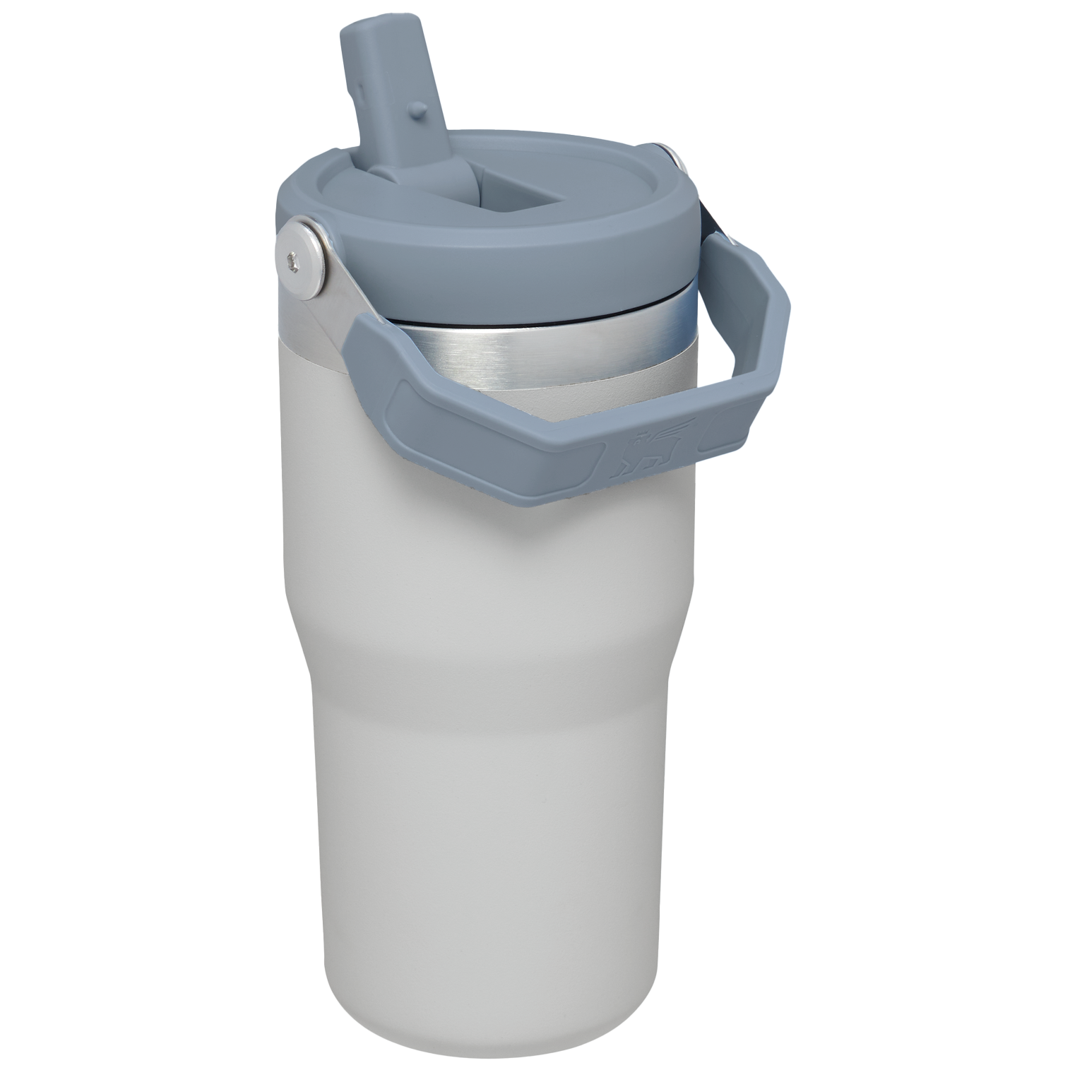 Stanley The IceFlow FlipStraw Tumbler Water Bottle 20 OZ In Fog