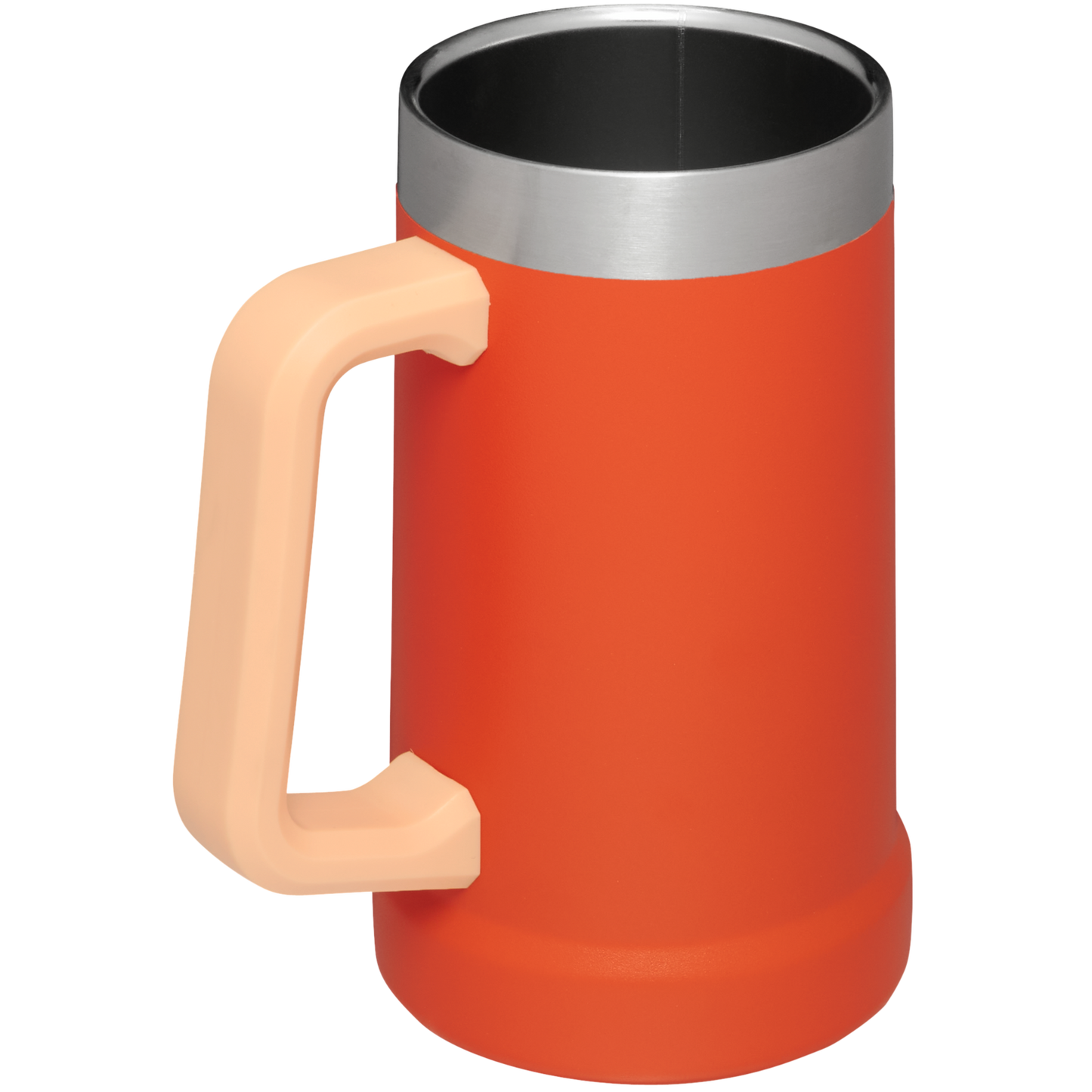 Stanley Heavy Duty Big Grip 24 oz Beer Stein in Tigerlily Orange