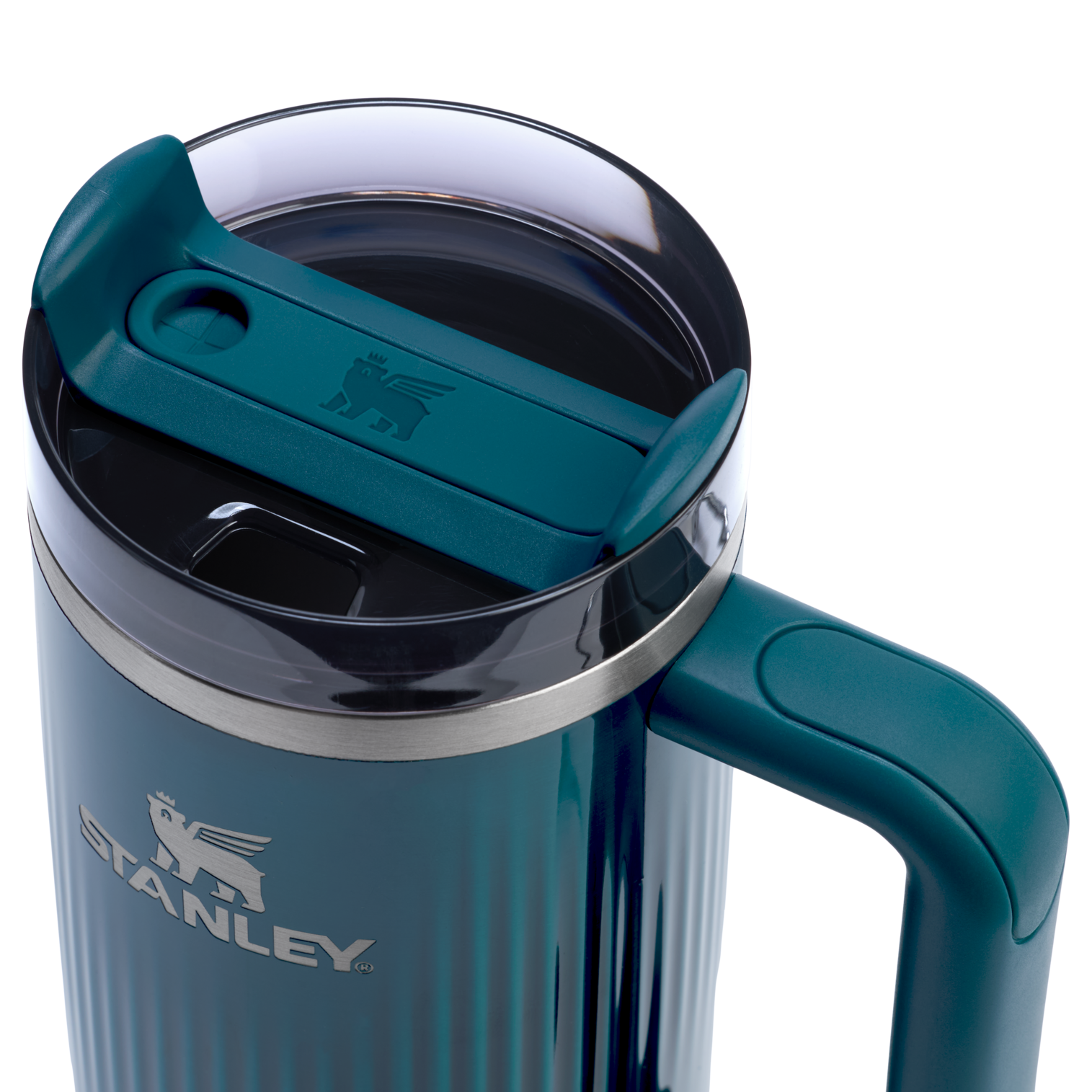 Stanley 30 OZ Quencher Fluted Insulate Tumbler In Marina Blue