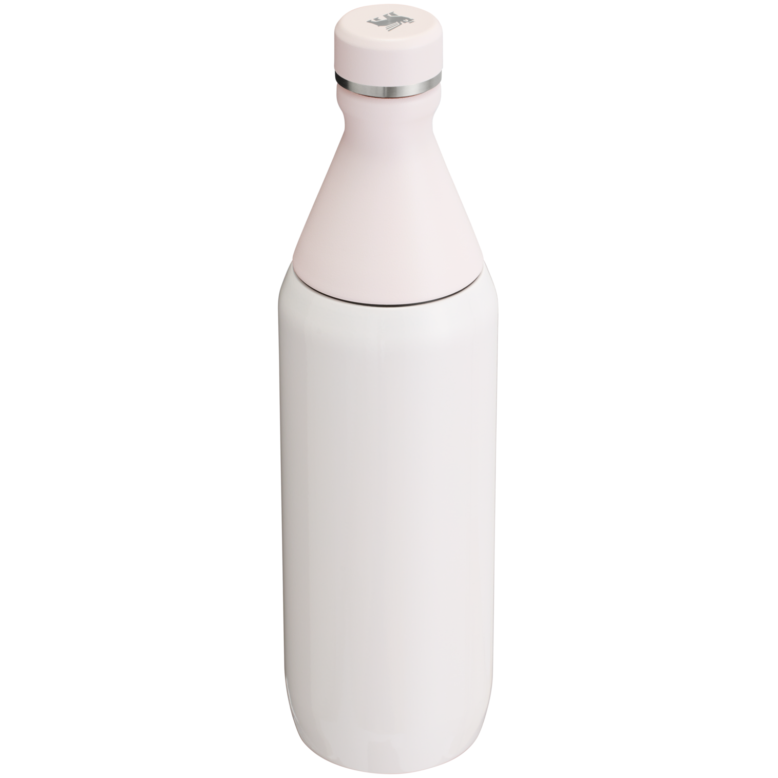 Stanley Leak Proof 20 OZ All Day Slim Bottle with removable collar in Rose Quartz Gloss