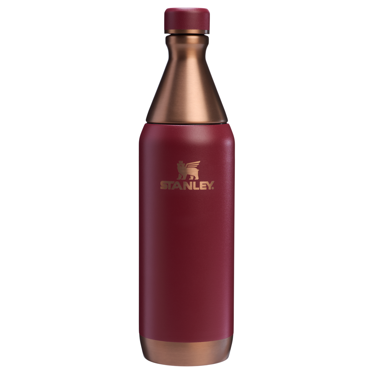 Stanley 20 OZ All Day Slim Bottle In Pomegranate Red