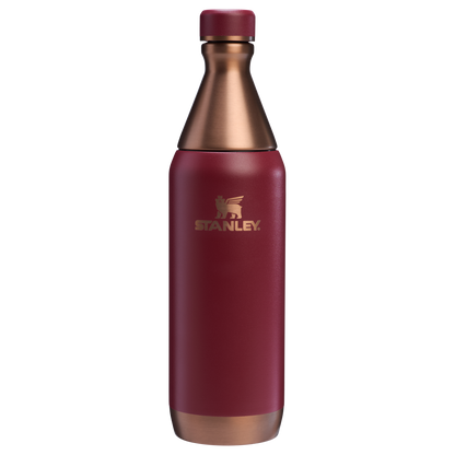 Stanley 20 OZ All Day Slim Bottle In Pomegranate Red
