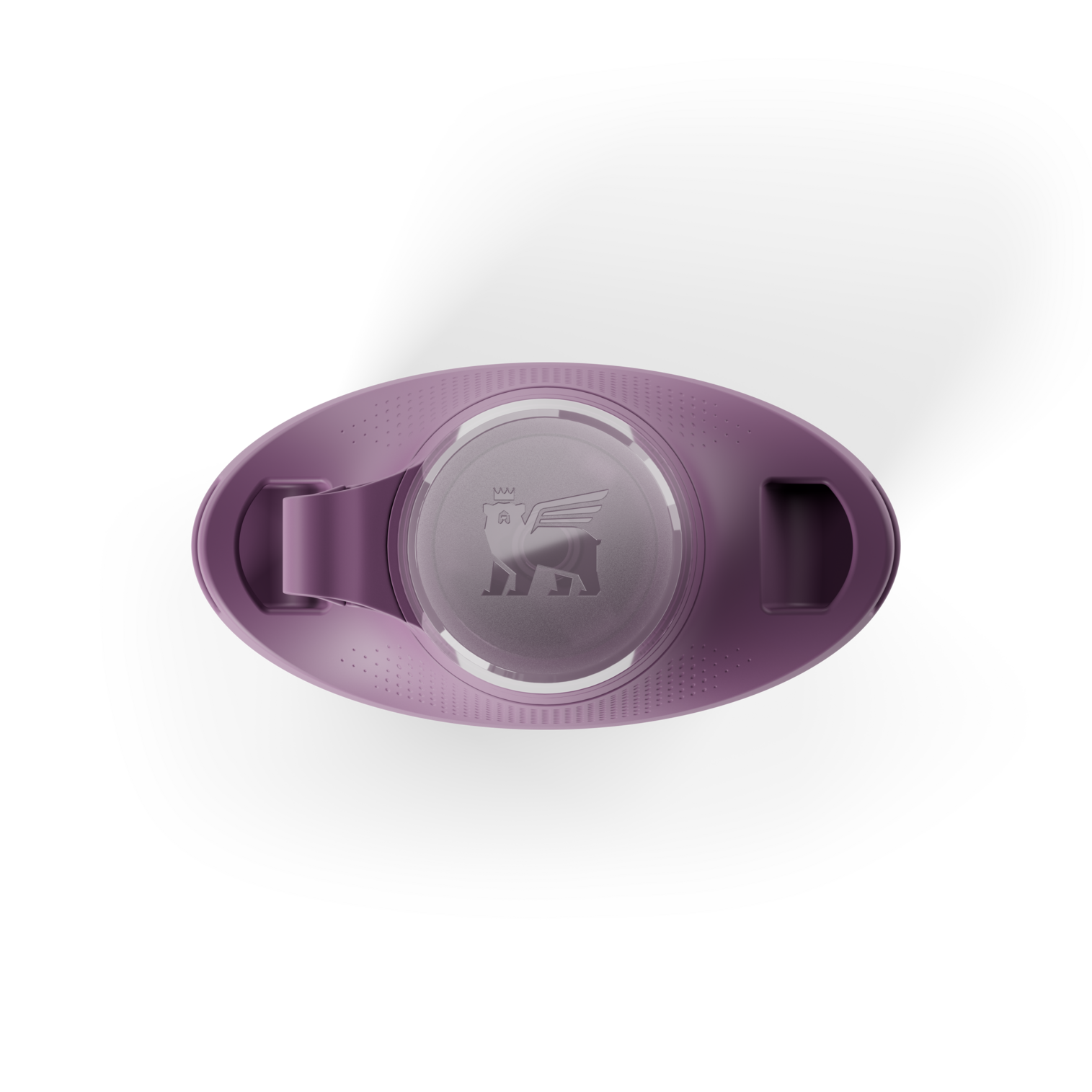 Stanley Crossbody Water Bottle Top View in Lilac