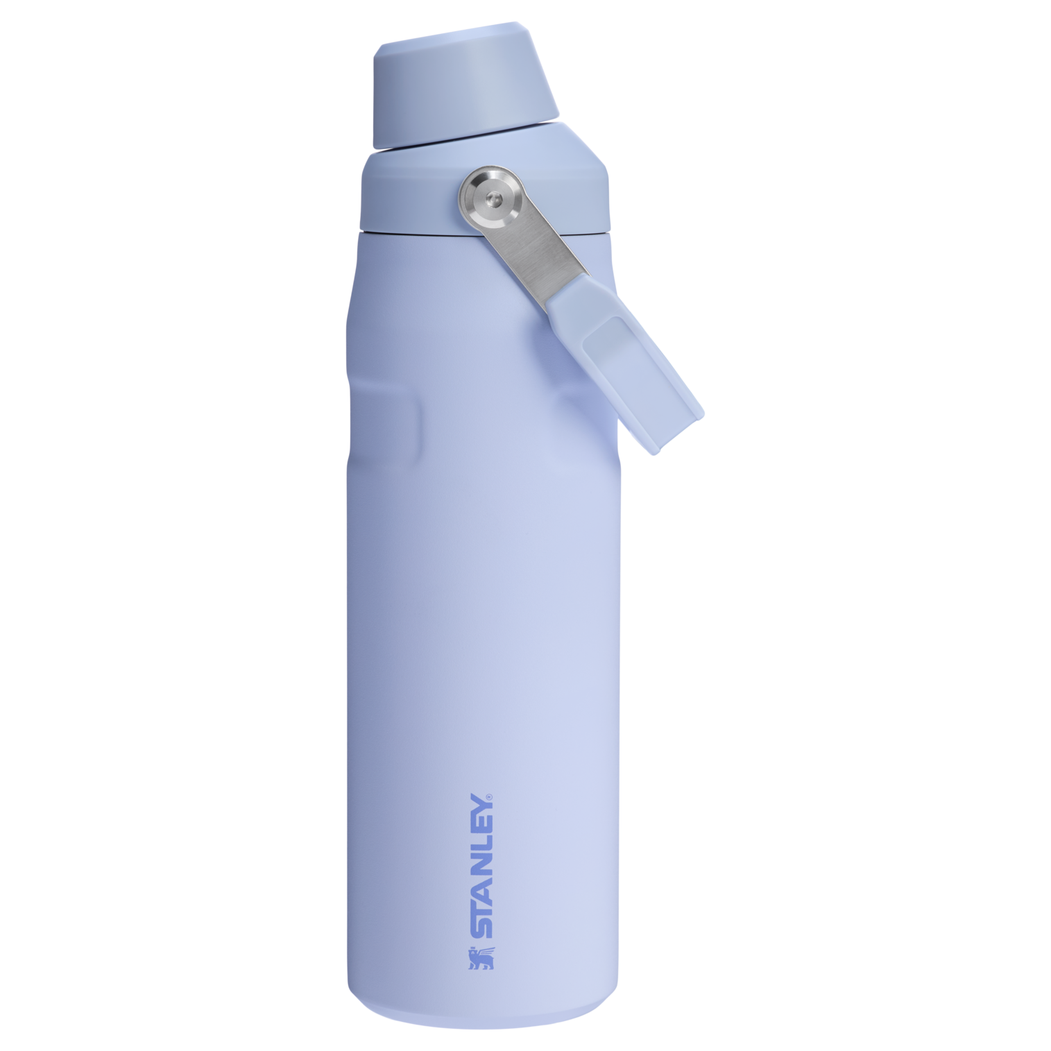 Stanley 24 OZ IceFlow Aerolight Stainless Steel Water Bottle In Dew Drop Purple with Fast Flow Lid