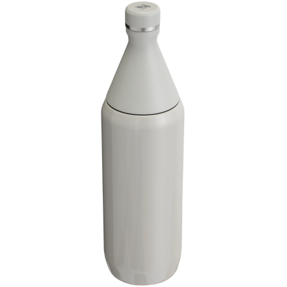 Stanley Leak Proof 34 OZ All Day Slim Bottle with removable collar in Ash Gloss