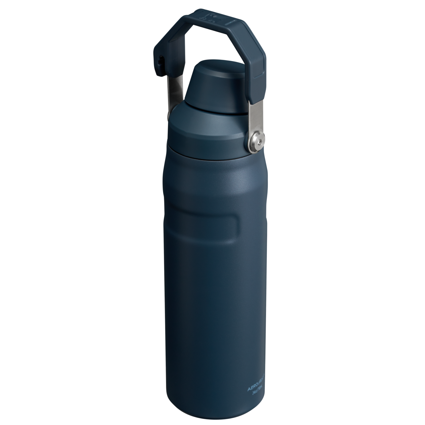 Stanley IceFlow Water Bottle with Fast Flow Lid 24 OZ In Navy Blue