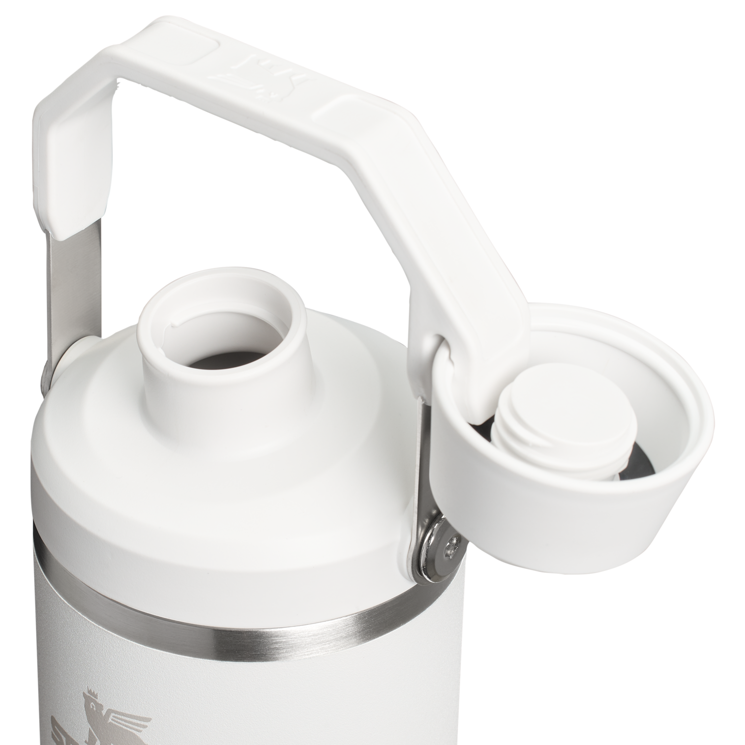 Stanley 30 OZ IceFlow Fast Flow Tumbler In Frost White