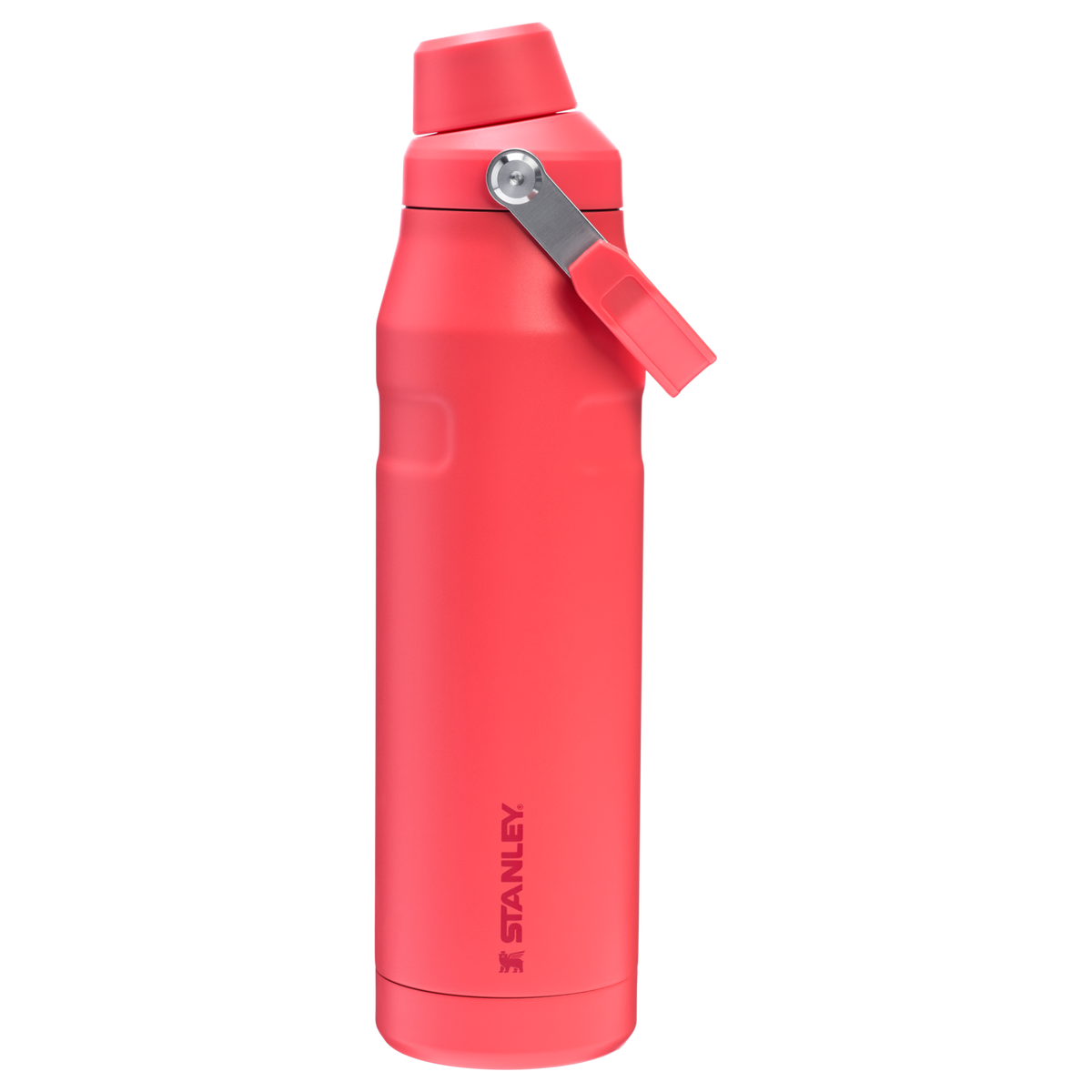 Stanley 36 oz Fast Flow Aerolight Water Bottle In Hot Coral Red