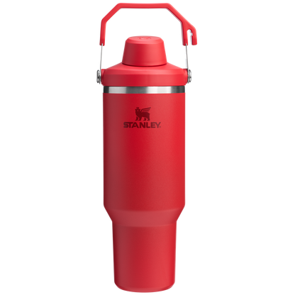 Stanley 40 OZ Ice Flow Fast Flow Insulated Tumbler In Chili Red