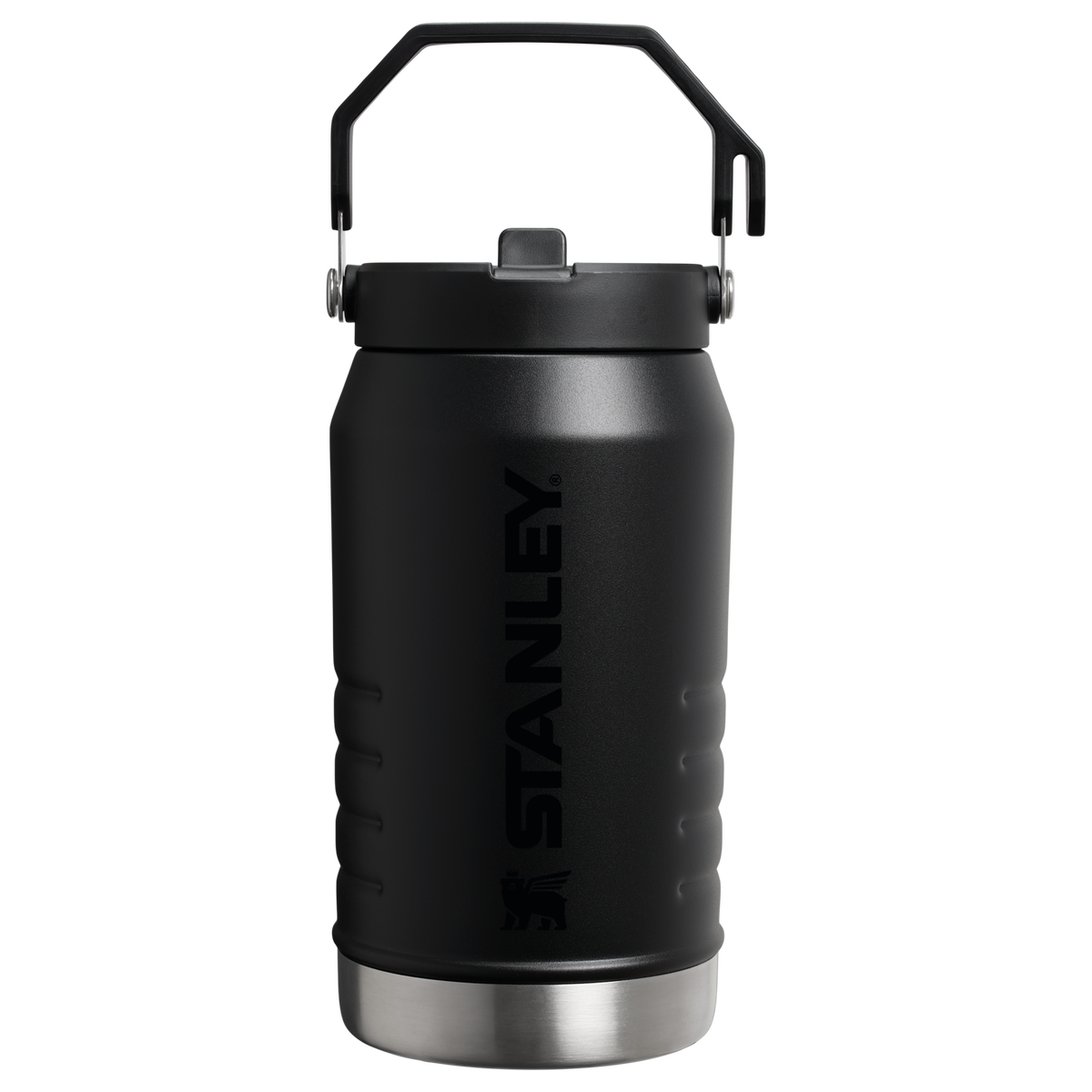 Stanley 64 OZ IceFlow Flip Straw Water Jug in Black