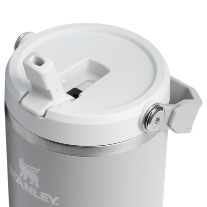Stanley 40 OZ Ice Flow Flip Straw Insulated Tumbler In Ash Grey