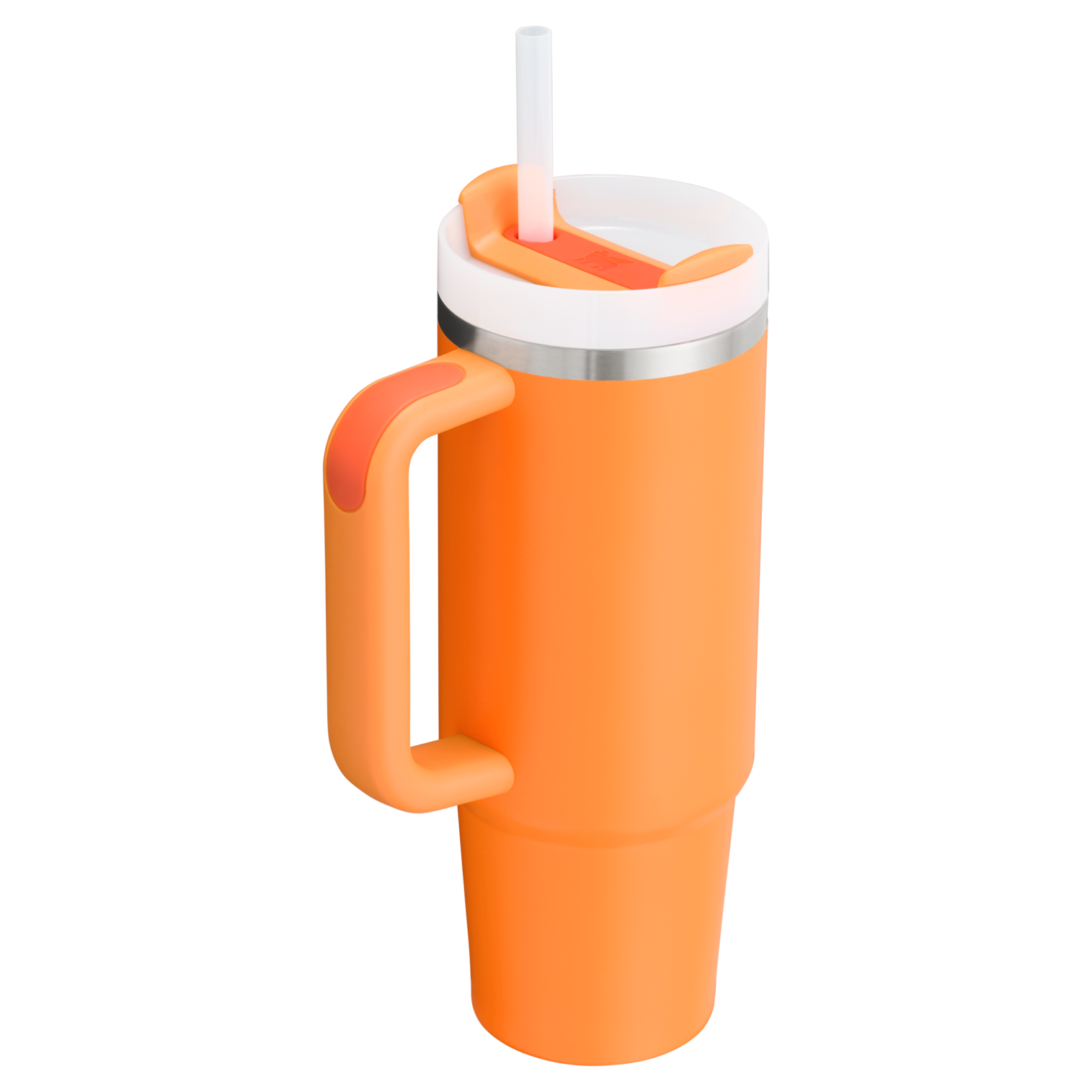 Stanley Quencher H2.O FlowState Insulated Tumbler 30 OZ Cup In Goldenrod Orange