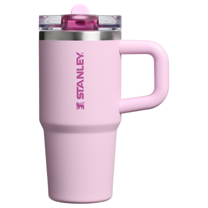 Stanley 14 oz Quencher ProTour Flip Straw Insulated Tumbler Cup In Cherry Blossom Pink