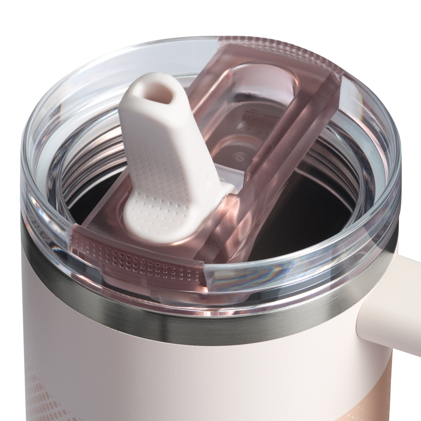 The Stanley Quencher ProTour Flip Straw Tumbler 30 OZ in Rose Quartz Fade