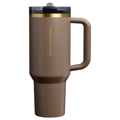 Stanley 40 OZ Quencher ProTour Flip Straw Tumbler In Espresso Brown