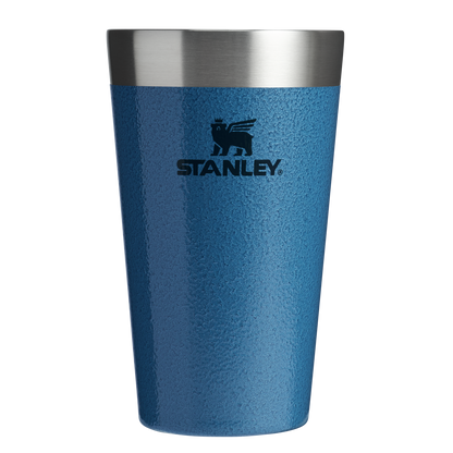 Stanley 16 OZ Stay Chill Stacking Pint Glass In Hammertone Lake Blue