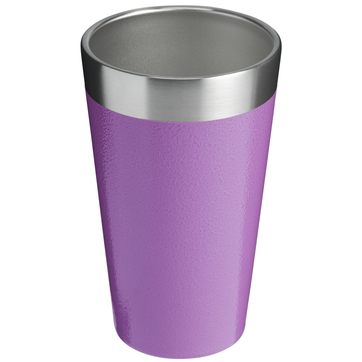 Stanley 16 OZ Stay Chill Stacking Pint Glass In Hammertone Lilac Purple