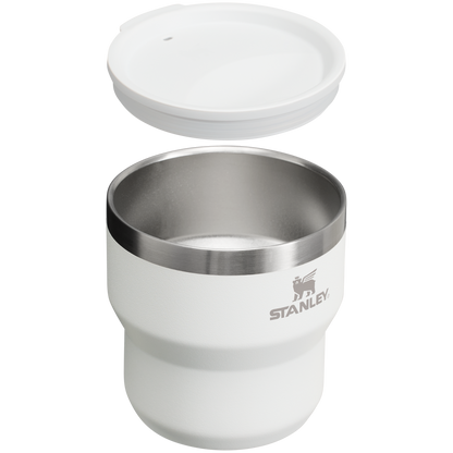 Stanley Stackable Stay Hot Stacking cup 10 oz with lid in Pale Pebble