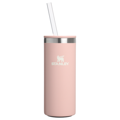 Stanley 10 OZ Everyday Slim Can Cooler Cup In Peach Whip Pink From The Oasis Collection