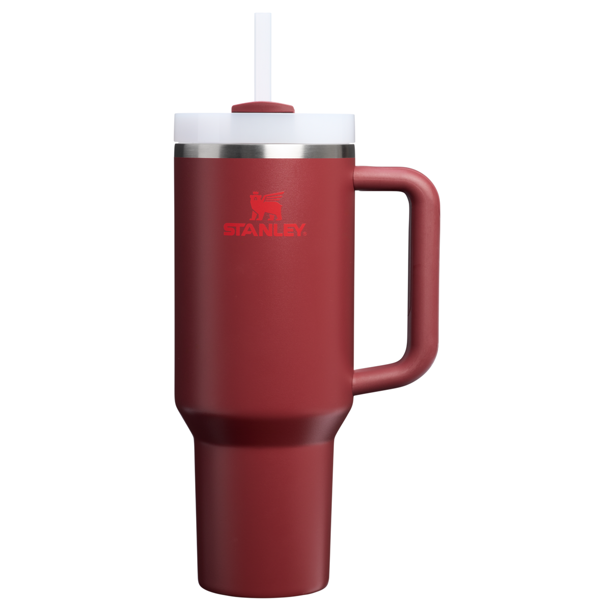 Stanley 40 OZ Quencher ProTour Flip Straw Stainless Steel Tumbler In Cranberry Red