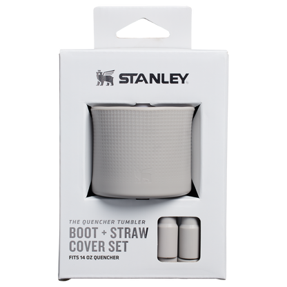 Stanley Quencher Boot & Straw Cover In Ash Grey