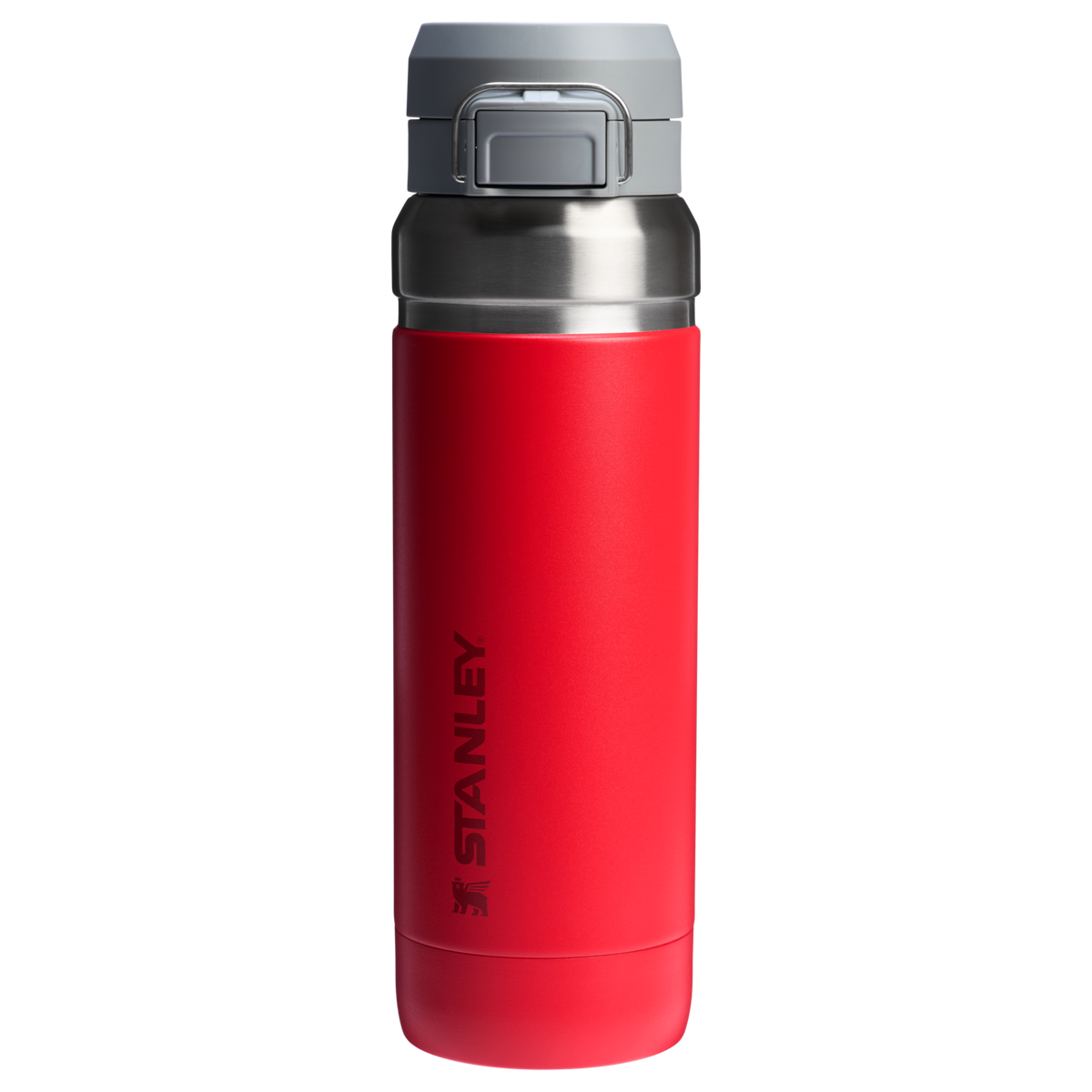 Stanley 24 OZ Quick Flip GO Water Bottle In Chili Red