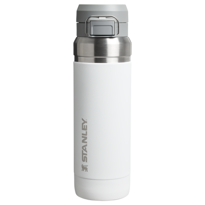 Stanley 36 OZ Quick Flip Go Water Bottle In Frost White