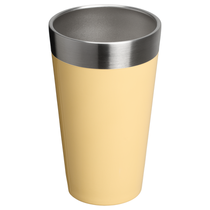 Stanley 16 Oz Stay Chill Stainless Steel Stacking Pint In Butter Yellow From The Oasis Collection